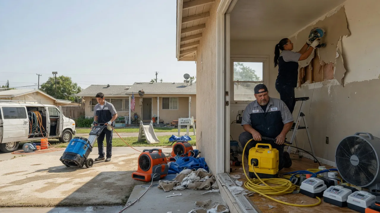 Water Damage Restoration in Hubertus, WI near me